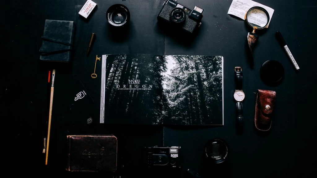 A thick reference volume open on a desk — the ListOfWebsites directory as a printed catalogue.